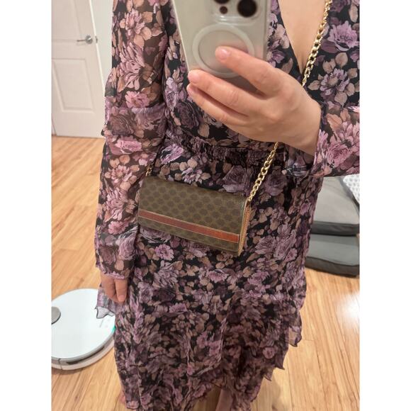 Celine Kisslock long wallet Macadam - Picture 10 of 11